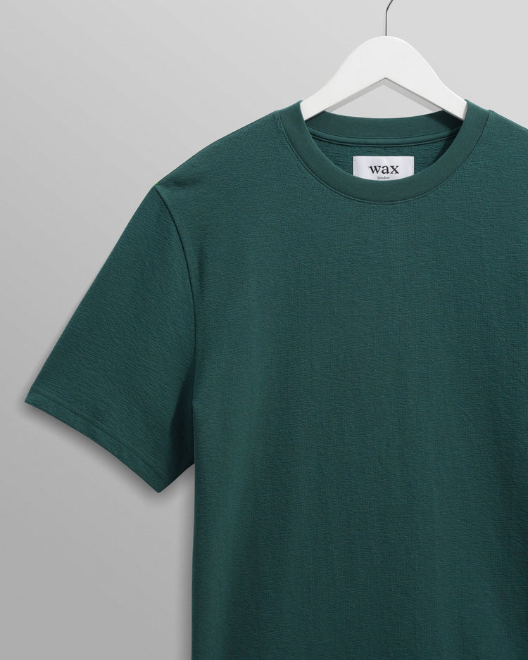 Wax london dean ss tee jolt teal
