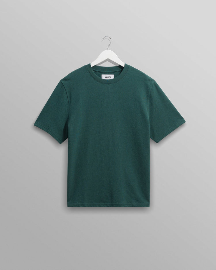 Wax london dean ss tee jolt teal