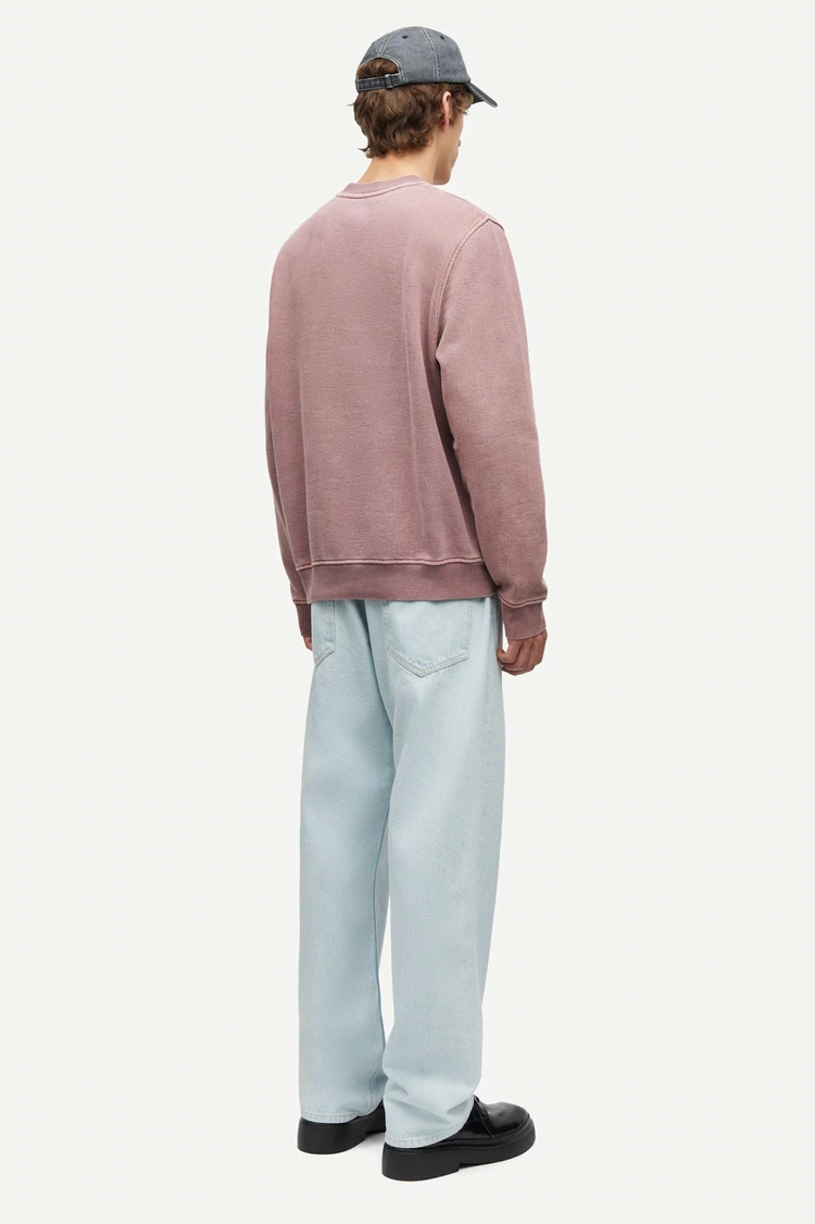Samsoe samsoe samarcus sweatshirt 14485 grape shake