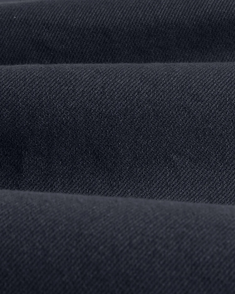 Wax london kurt trouser organic twill navy