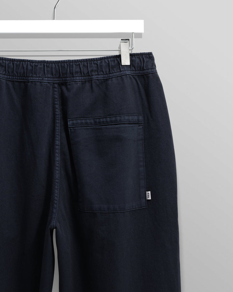 Wax london kurt trouser organic twill navy