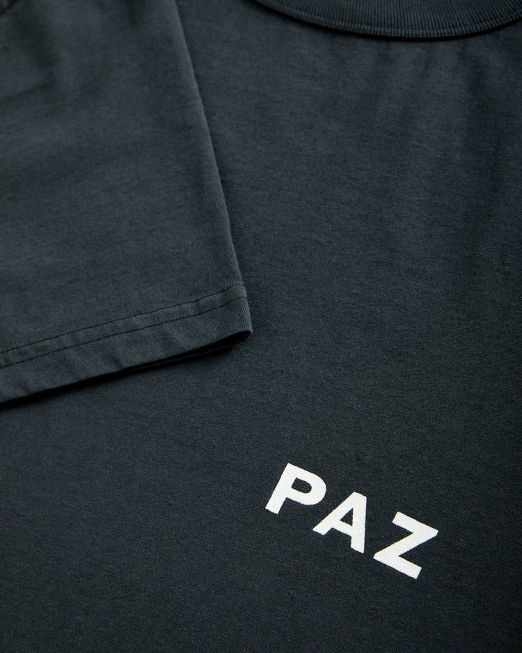 La paz dantas logo t-shirt paz dark navy