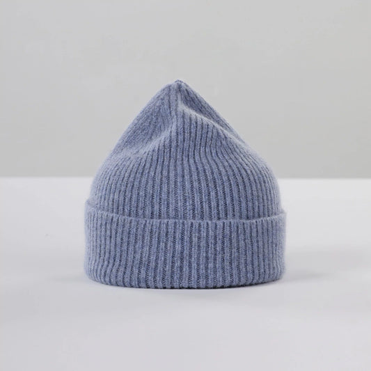 Le bonnet beanie classic washed denim