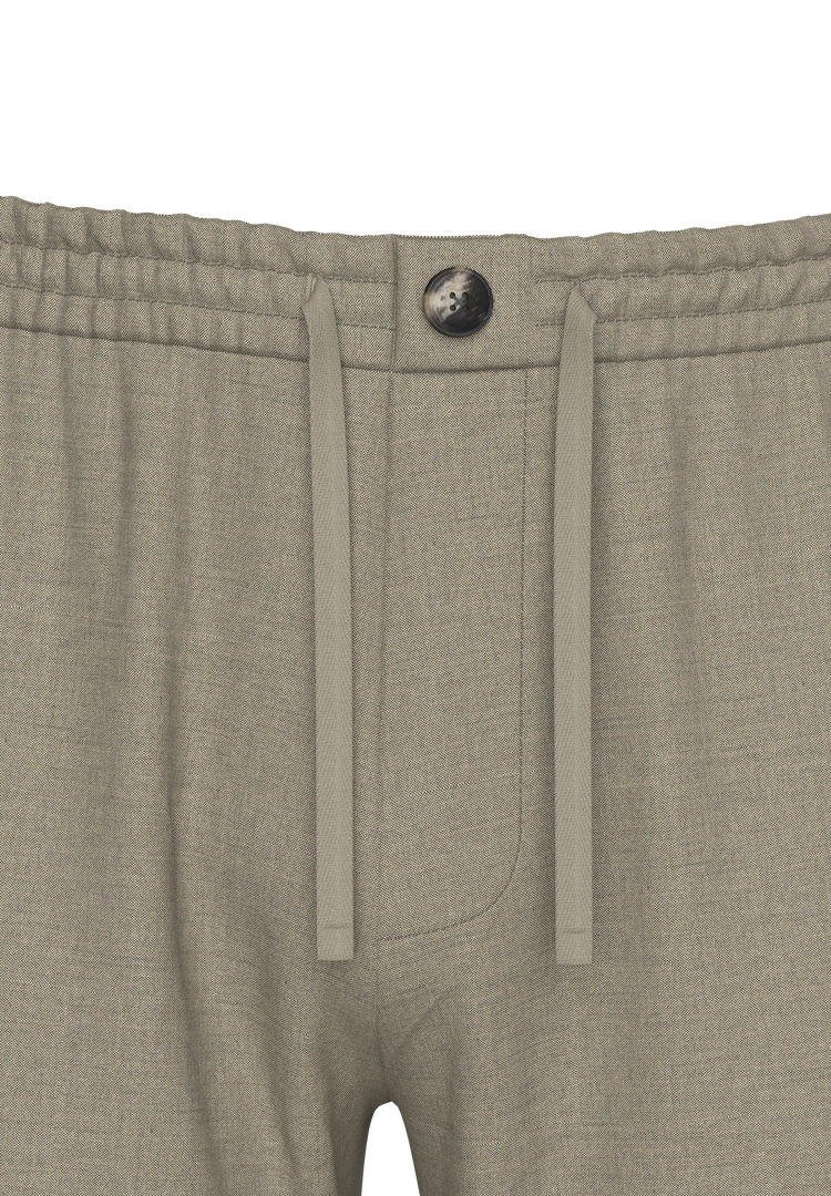 Selectedhomme slh196-straight robert string pant sand