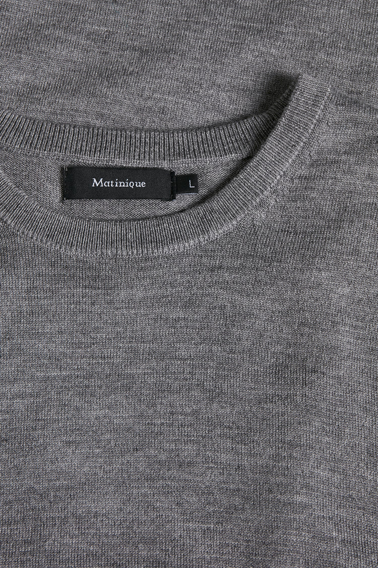 Matinique margrate knit 29003 medium grey melange