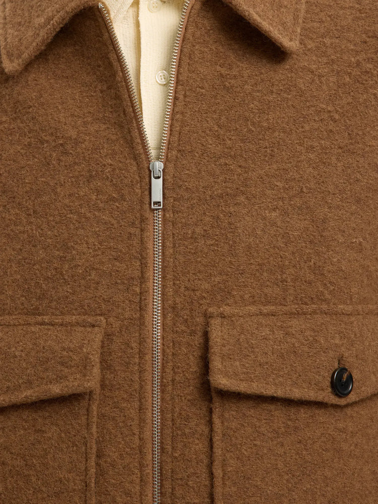 Selectedhomme slhjakob wool blend jacket chipmunk