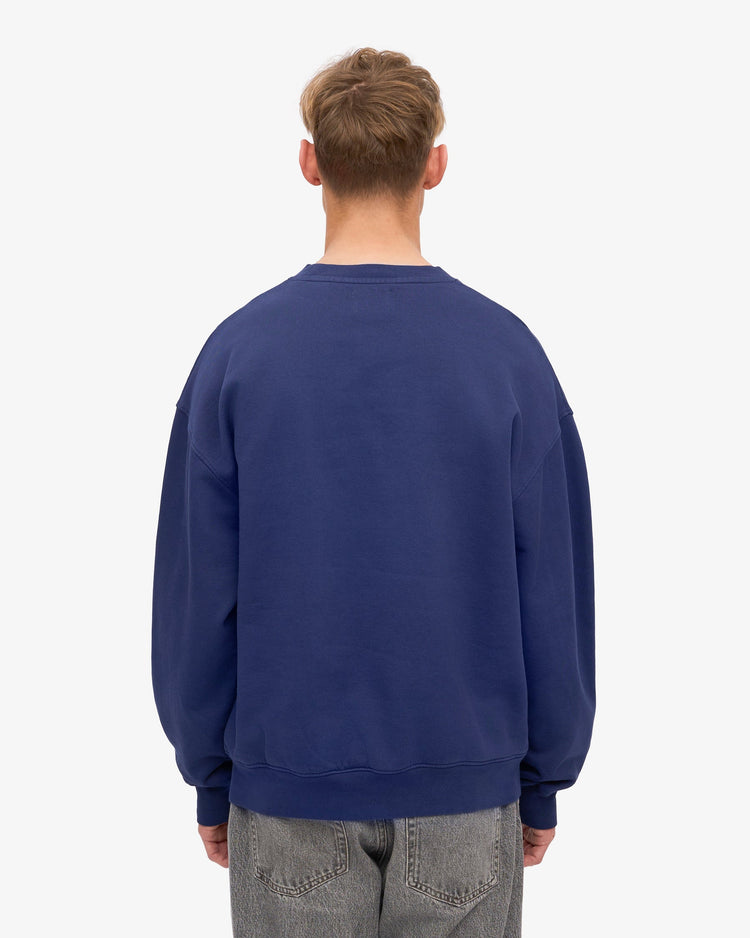 Colorful standard organic oversized crew cs1012 marine blue