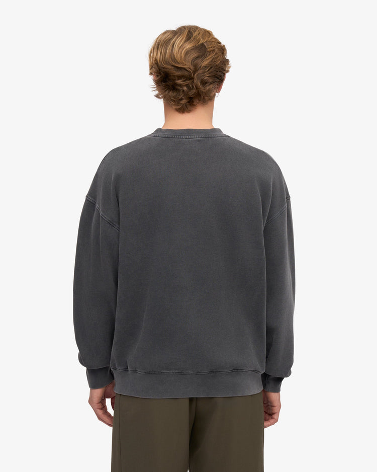 Colorful standard organic oversized crew sweat cs1012 faded black
