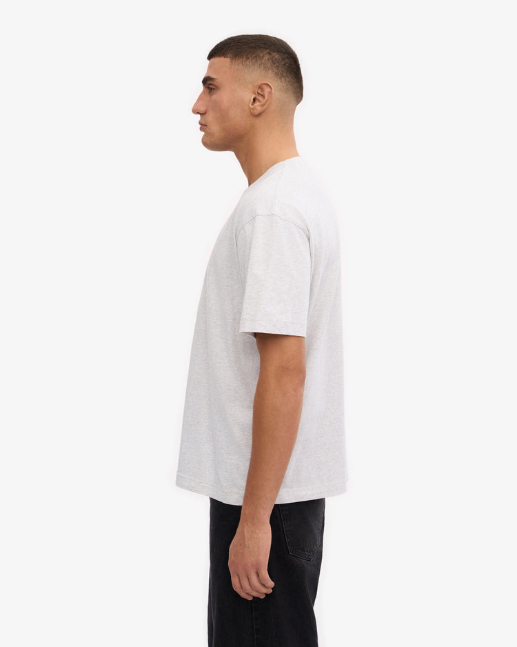 Colorful standard oversized organic t-shirt cs2056 snow melange