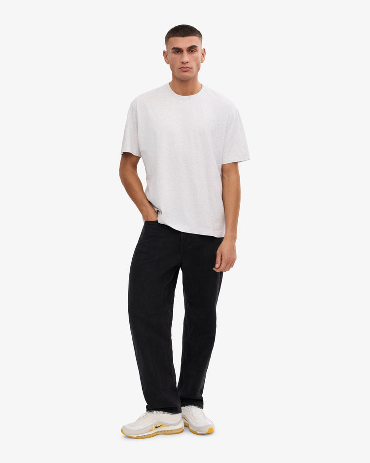 Colorful standard oversized organic t-shirt cs2056 snow melange