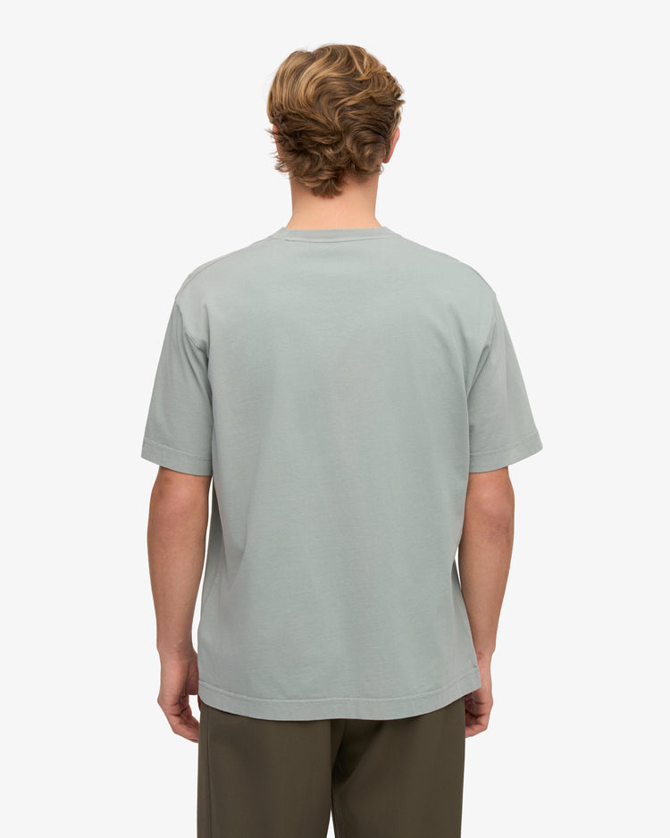 Colorful standard oversized organic t-shirt cs2056 steel blue