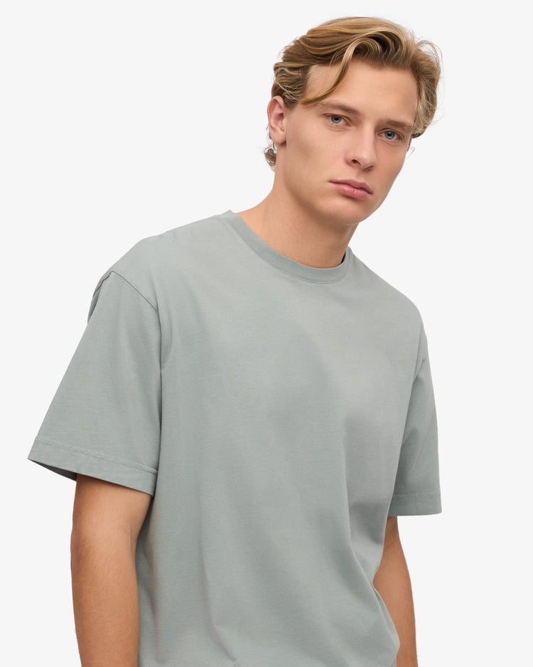 Colorful standard oversized organic t-shirt cs2056 steel blue