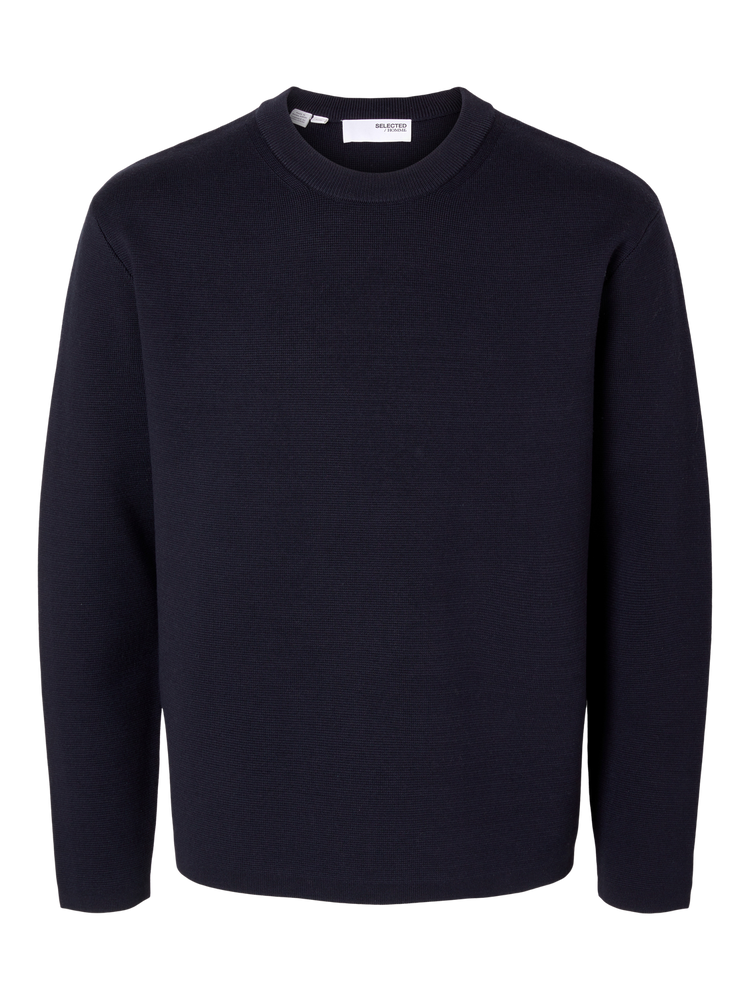 Selectedhomme mike knit relaxed sky captain