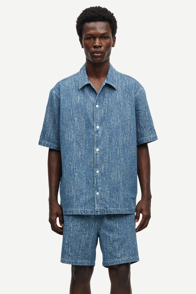 Samsoe samsoe sajabari shorts 15240 washed denim