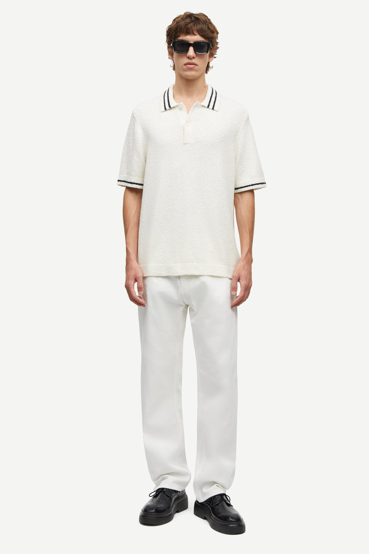 Samsoe samsoe sapedro polo 15628 clear cream