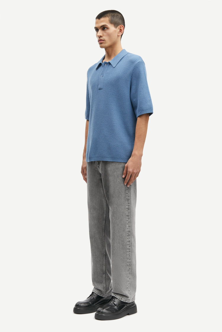 Samsoe samsoe sadem polo 10490 coronet blue