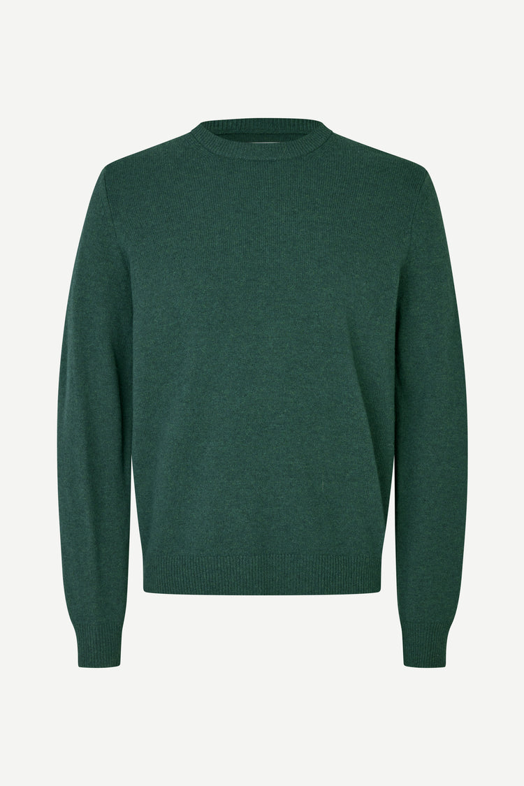 Samsoe samsoe isak knit sweater 15010 green gables