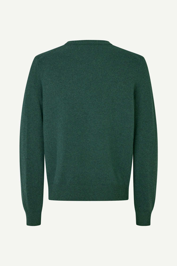 Samsoe samsoe isak knit sweater 15010 green gables