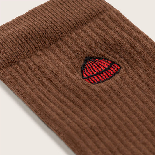 Le bonnet socks walnut