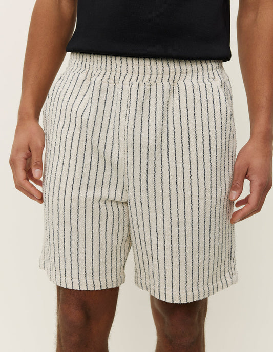 Les deux houston structured shorts ivory