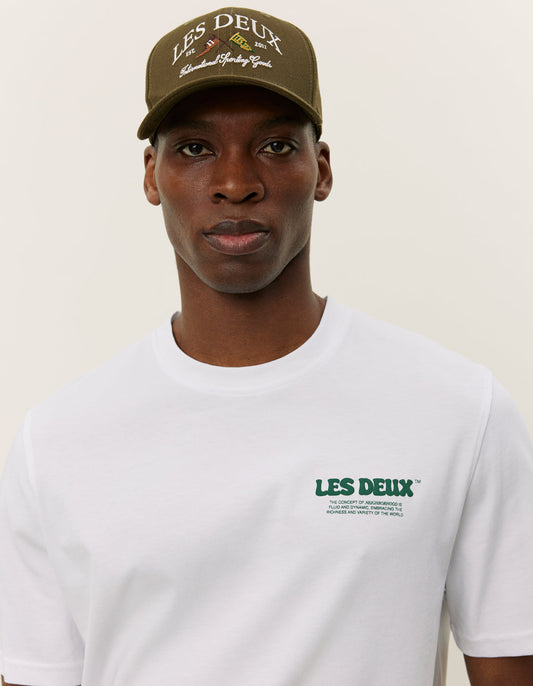 Les deux dynamic t-shirt white