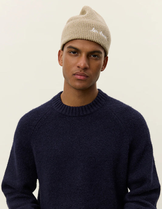Les deux gilbert crewneck knit dark navy