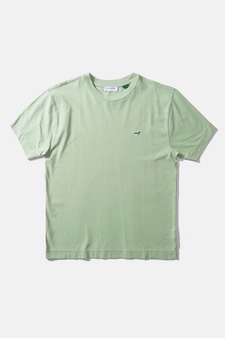 Edmmond duck patch t-shirt plain mint