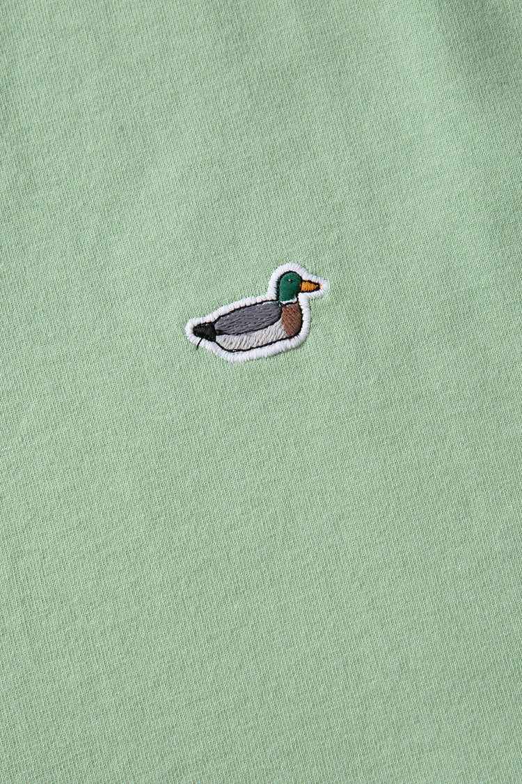 Edmmond duck patch t-shirt plain mint