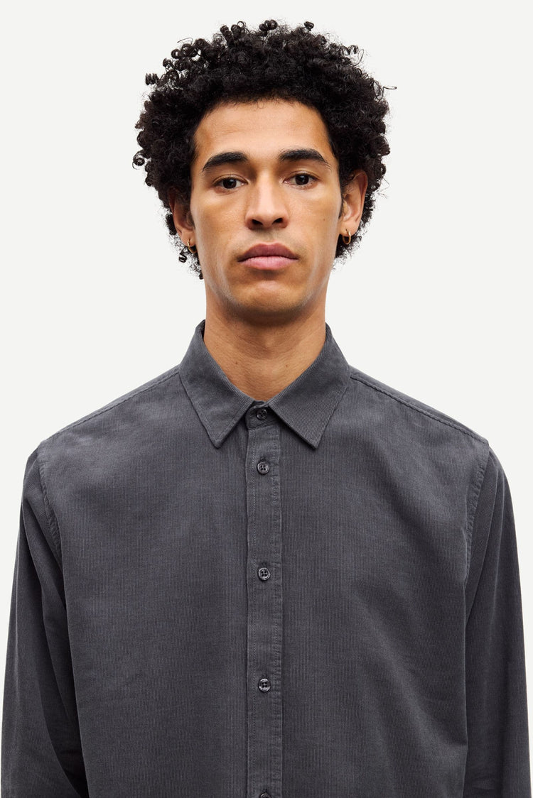 Samsoe samsoe saliam nx shirt 10504 black oyster