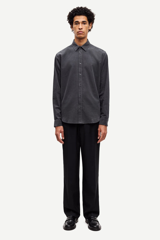 Samsoe samsoe saliam nx shirt 10504 black oyster