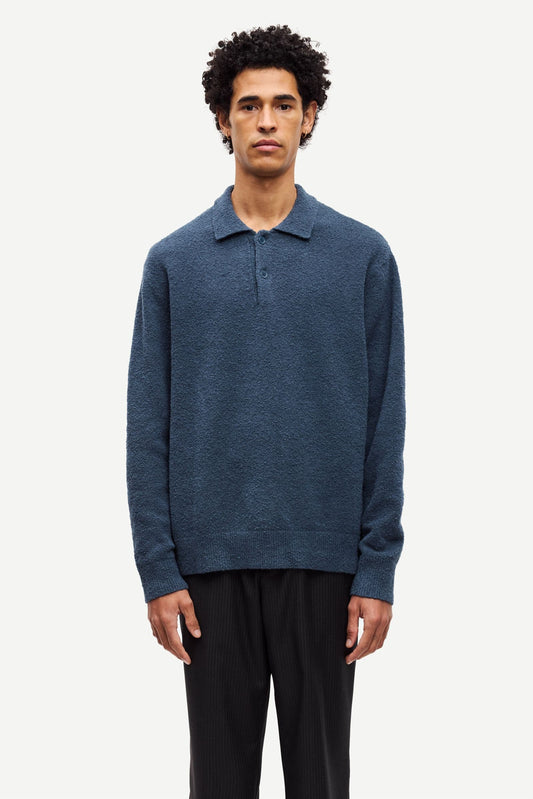 Samsoe samsoe sanino polo 15179 midnight navy
