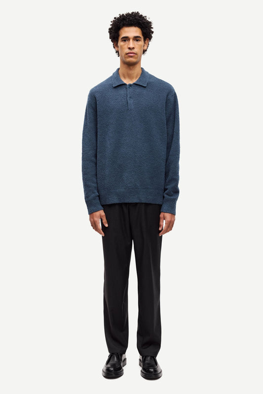 Samsoe samsoe sanino polo 15179 midnight navy