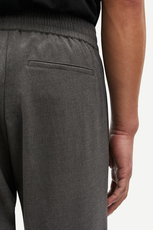 Samsoe samsoe sasmithy trousers 15346 dark grey mel