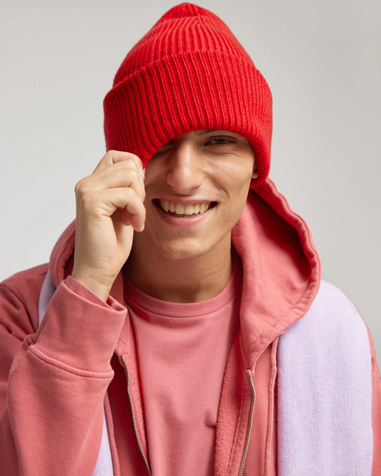 Colorful standard merino wool hat royal blue