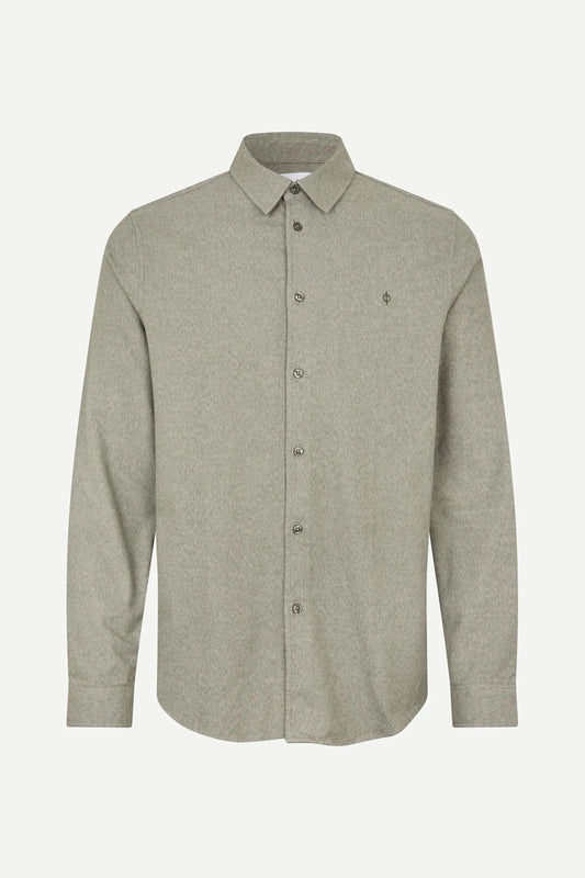 Samsoe samsoe saliam nx shirt 15838 seagrass mel