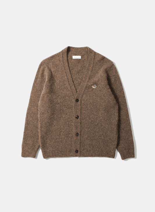 Edmmond duck patch cardigan