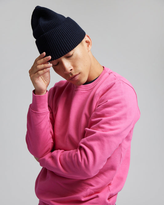 Colorful standard merino wool hat sandstone orange