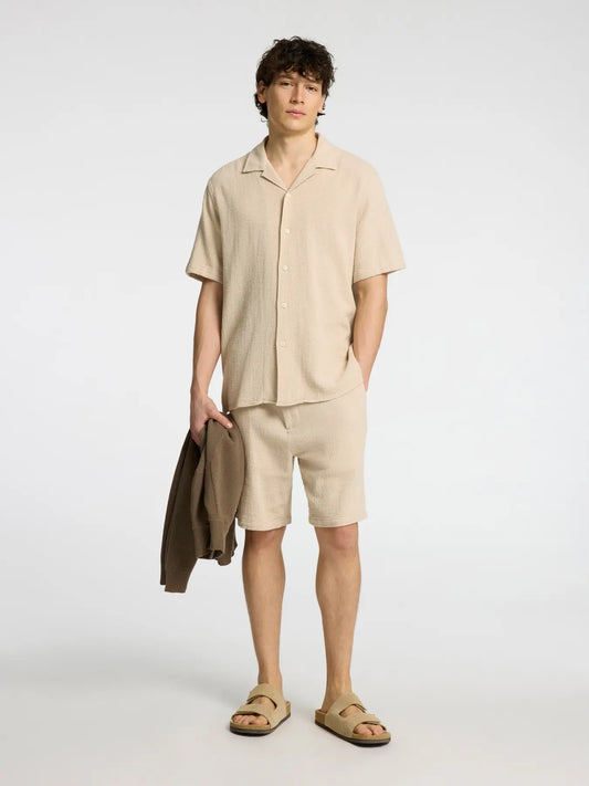 Selectedhomme slhregsal shorts oatmeal