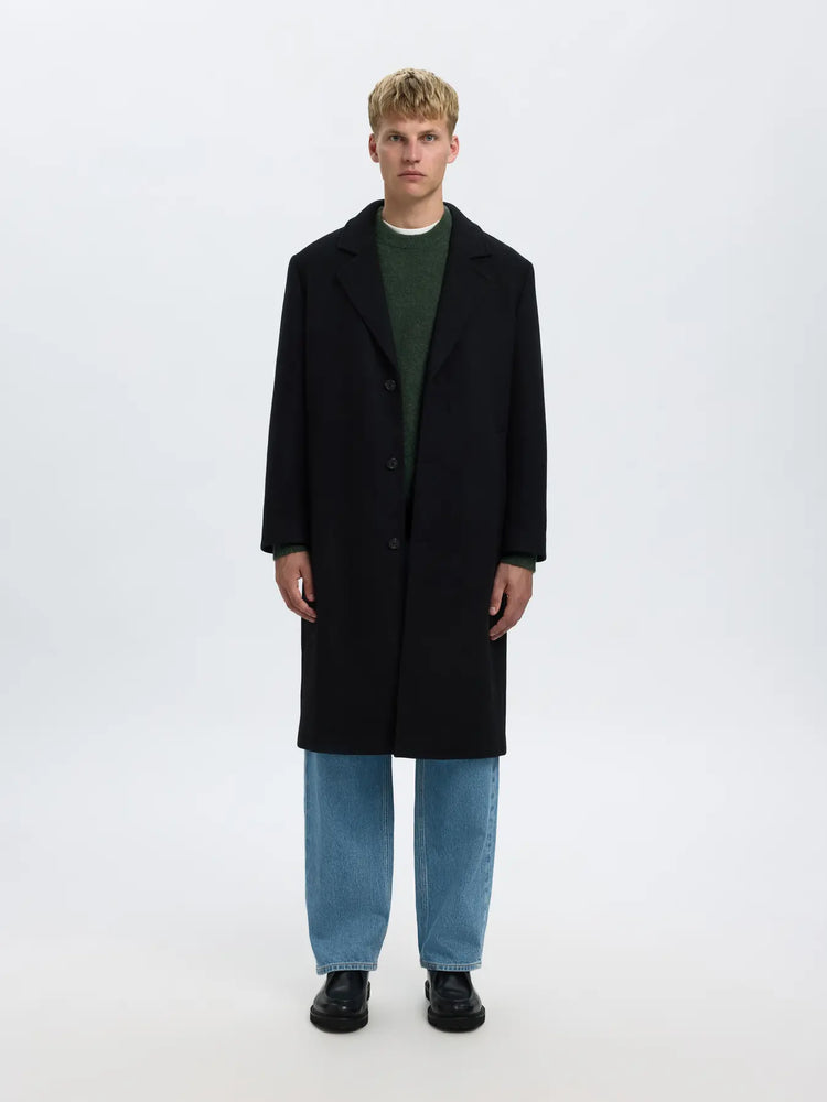 Selectedhomme slhrai knit deep forest