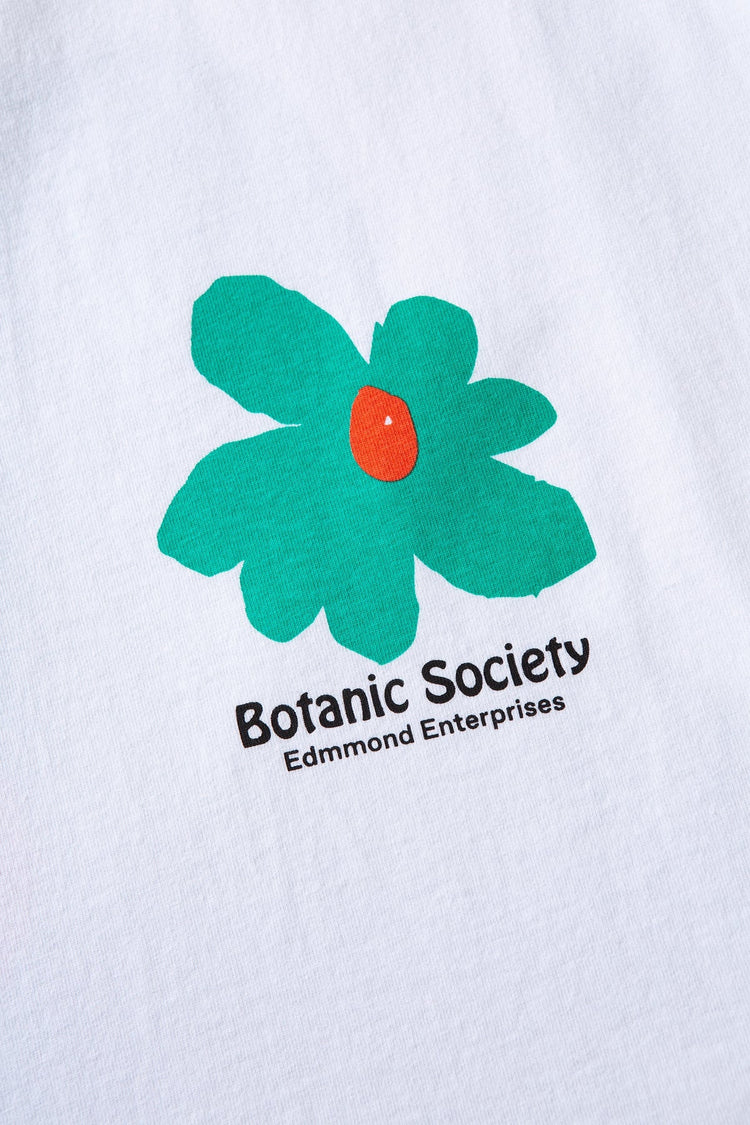Edmmond botanic society t-shirt plain white