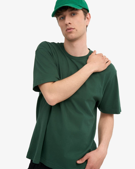 Colorful standard oversized organic t-shirt cs2056 emerald green
