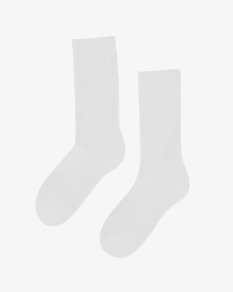 Colorful standard organic active socks optical white