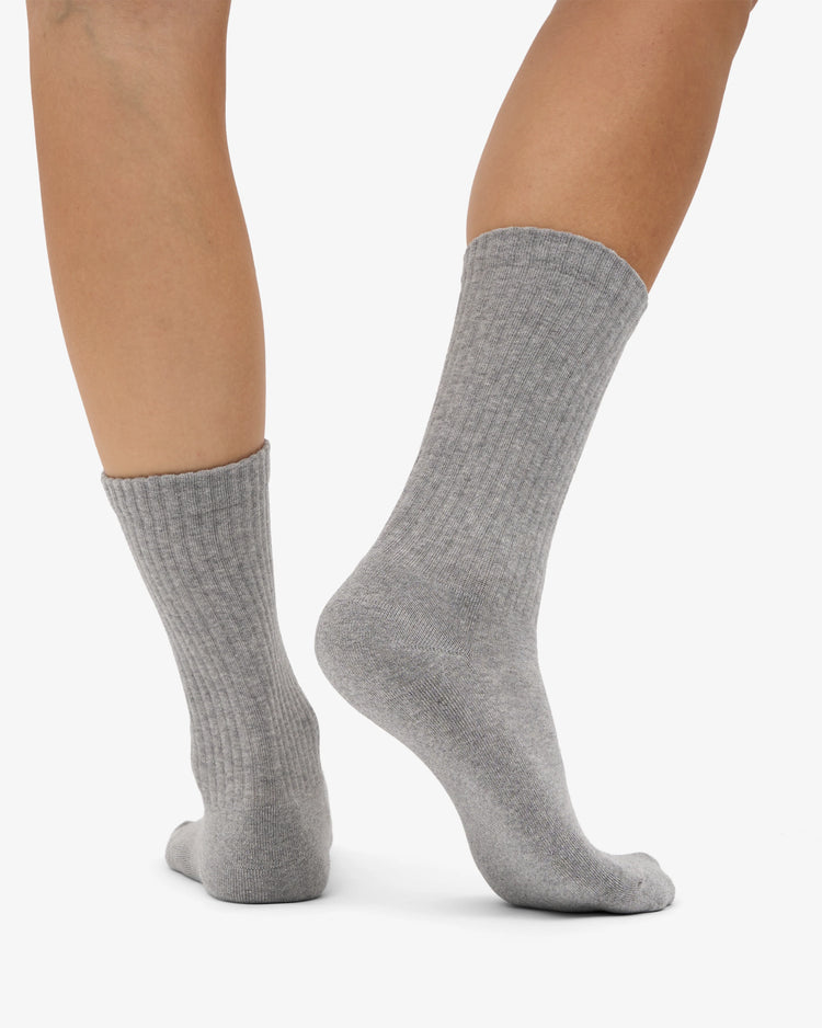 Colorful standard organic active socks heather grey