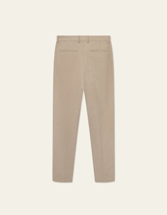 Les deux como reg texture suit pants dark sand