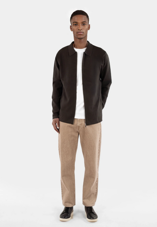 Ciszere colby knitted full zip java