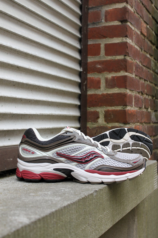 Saucony progrid omni 9 brown red