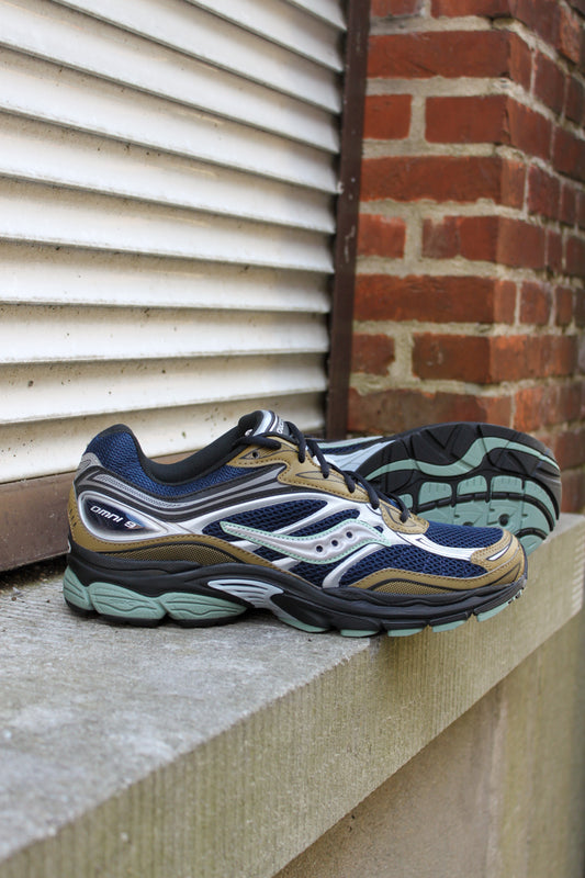 Saucony progrid omni 9 brown navy