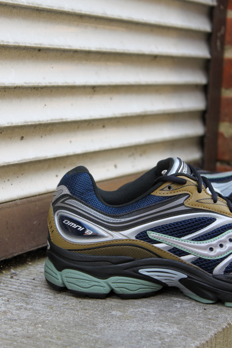Saucony progrid omni 9 brown navy