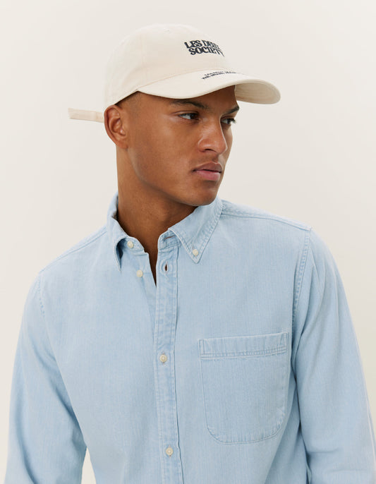 Les deux kash denim shirt light blue wash
