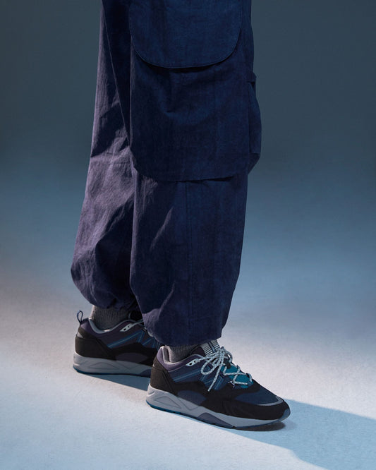 Karhu fusion 2.0 jet black deep lagoon (web only)
